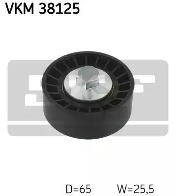 ролик обводной ремня НО!\ MB Sprinter/Viano/Vito/W204/W212 2.2CDI 06> VKM38125 SKF
