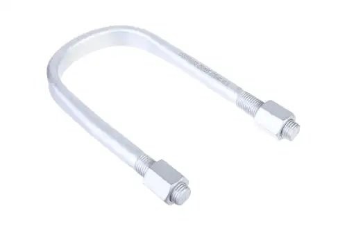стремянка рессоры! с гайками 130xM22x2.5x258-U плоская сверху \ BPW axle Z62525 ZENTPARTS