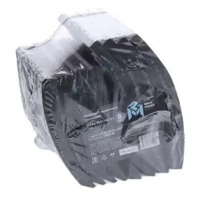 Накладка тормозной колодки КАМАЗ-53215,65115 (13-) сверленая расточен.компл.8шт. 350-33-012 MEGA POWER