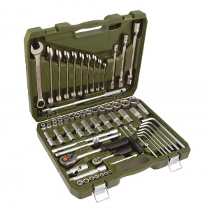 Набор инструмента  64 пр 1/2" и 1/4" /ДЕЛО ТЕХНИКИ/ 620764 DELO TEHNICI