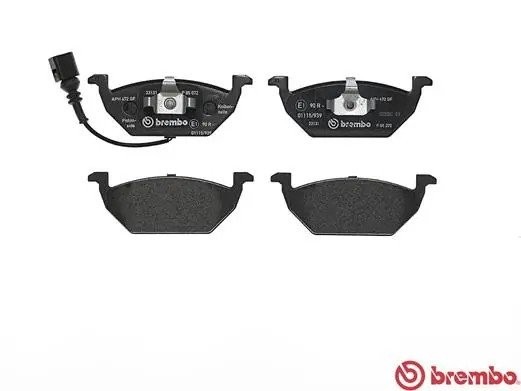 Колодки тормозные (с датчиком) P85072 P85072 BREMBO