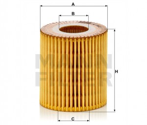BMW E46/E87/E90 1.6-1.8 L HU8152X MANN FILTER