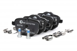 13.0460-2760.2 колодки дисковые задние!\ BMW E60/E61 2.0/F10/Z4 3.5i 05> 13.0460-2760.2 ATE