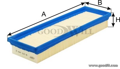 Фильтр воздушный AG372 AG 372 GOODWILL