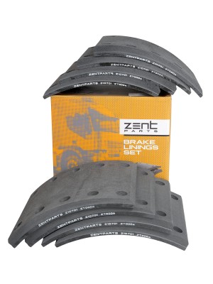 накладки торм. STD 19032 17.5-10.8 420x180(С ЗАКЛ.93251 8x15 80) Z10701 ZENTPARTS