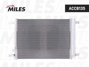 Радиатор кондиционера (паяный) VAG A3/OCTAVIA/G VII/ 1.2T-2.0T/1.6TD-2.0TD 12- A ACCB071 MILES