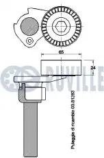 VW PASSAT CC (2008>)/AUDI A3 [8PA] (2004- 2013) 541982 RUVILLE
