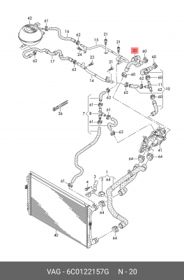RAPID (2013>) 6C0 122 157 G VAG