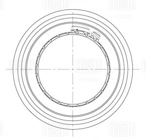 Муфта выкл. сцеп. для а/м Opel Omega B (94-) 2.0i/2.2i/2.5i (мех.) (CT 2211) CT 2211 TRIALLI