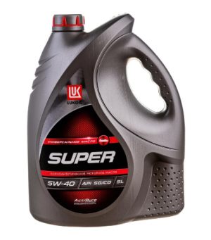 Масло моторное LUKOIL СУПЕР SG/CD 5W40 п/синт.5л 3472601 LUKOIL