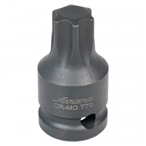 Головка ударная торцевая 1/2DR внешний TORX T70, L=45мм (ATAS058) ATAS058 AIRLINE