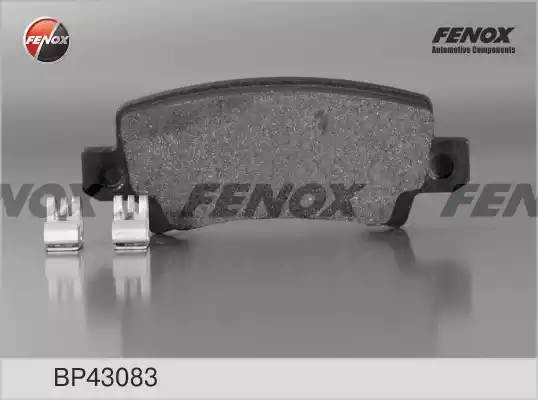 Колодки тормозные дисковые задние BP43083 FENOX