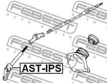 Вал карданный рулевой нижний TOYOTA GAIA 98-04 AST-IPS AST-IPS FEBEST