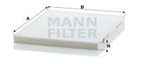 Фильтр салонный CU2434 CU2434 MANN FILTER