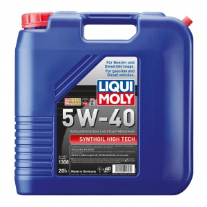 LiquiMoly 5W40 Synthoil High Tech (20L) масло мотор.!син.\API SM/CF,ACEA A3-04/B 1308 LIQUI MOLY