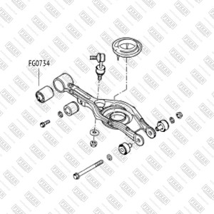 KIA CEED/CARENS/MAGENTIS/HYUNDAI ELANTRA/I30 FG0734 FIXAR