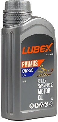 Масло моторное LUBEX PRIMUS EC SN 0W30 синт.1л L034-1298-1201 LUBEX