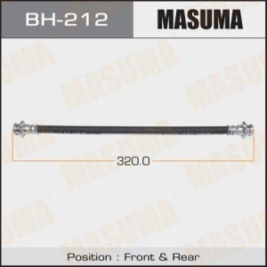 шланг тормозной передний и задний! L=509\ Nissan Sunny 1.4-2.0 90> BH-212 MASUMA