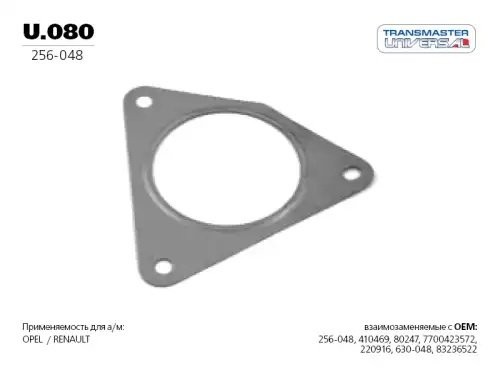 RENAULT LAGUNA/MEGANE 1.4/1.6 U080 TRANSMASTER