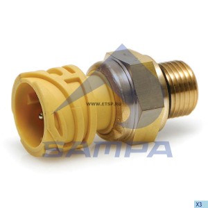 Датчик давления картерных газов 4-контактный; 0.4-1.4 bar; D12D VOLVO VN, RVI Pr 093302 SAMPA