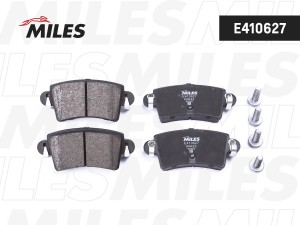 Колодки тормозные задние (Смесь Low-Metallic) NISSAN INTERSTAR/OPEL MOVANO/RENAU E410627 MILES