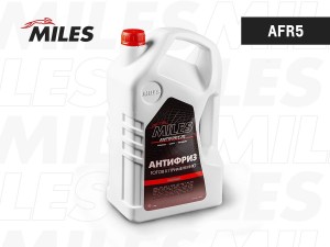 Антифриз готов к применению G12/G12+ (красный, SUPER LONG LIFE COOLANT) 5 кг AFR AFR5 MILES