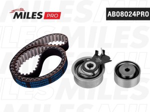 Комплект ремня ГРМ (серия PRO) HYUNDAI i30/TUCSON/KIA CEED/SPORTAGE 2.0 03- PRO  AB08024PRO MILES