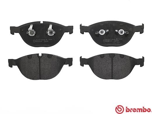 Колодки тормозные BMW 5 (E60,E61),6 (E63,E64),7 (E65,E66,E67) передние (4шт.) BR P06047 BREMBO