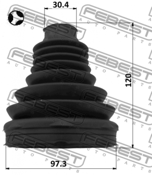 Пыльник ШРУСа внутренний FORD TRANSIT TT9 2006-2013 2115-TT9DT 2115-TT9DT FEBEST