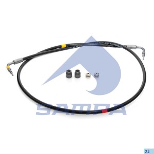 Шланг VOLVO FH12,FM9,FM12 подъема кабины (L=1255) SAMPA 031128 SAMPA