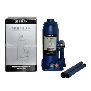 Домкрат 8 тонн PREMIUM "BELAK" (TUV, 2 клапана, 230мм-435мм) BAK.30015 BELAK