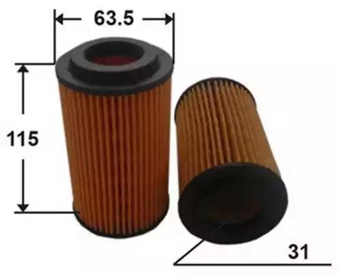 Фильтр масляный HONDA Accord (04-08) JS ASAKASHI OE0045 JS ASAKASHI