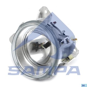 Фара SCANIA 4,P,G,R,T series дальнего света левая внутренняя SAMPA 042072 SAMPA