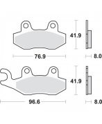 Колодки дисковые MCB582SRM MCB582SRM TRW LUCAS
