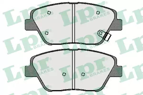 Колодки тормозные дисковые 05P1736 05P1736 LPR