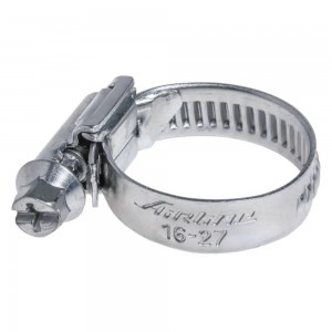 Хомут на патрубки AIRLINE червячный 16--25 мм (оцинкованный, W1)  10шт AHC-SZ-04 AIRLINE