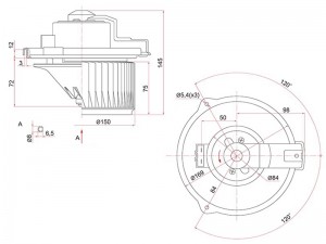 Мотор отопителя салона TOYOTA IPSUM XM1 96-01CAMRYCV30 RHD ST8710333040 ST8710333040 SAT