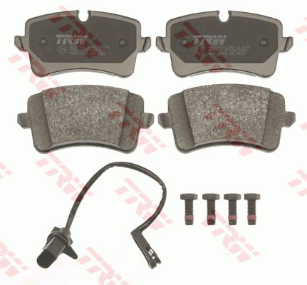 Колодки задние AUDI A6 (C7), A7 (4GA) GDB1902 GDB1902 TRW