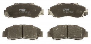 Колодки тормозные HONDA Accord (91-98), CR-V (95-02) передние (4шт.) TRW GDB3177 TRW