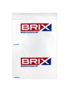 пакет для шин BRIX! R12-17 100x100, комплект 4шт, белый с печатью BRX0260002 BRIX