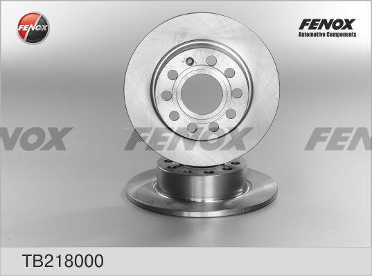Диск тормозной VW Caddy III 04-, Golf V 04-, Golf VI 08-, Audi A3 03-, A3 Sportb TB218000 FENOX