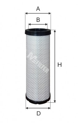 фильтр воздушный! вставка H455 D134 d94\ Volvo, Liebherr A859-1 MFILTER AUTOMOTIVE FILTERS