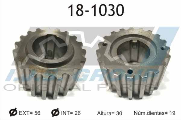 шестерня коленвала! 19z\ Renault Laguna/Clio/Scenic/Kangoo/Megane 1.4/1.6 16V 181030 IJS GROUP