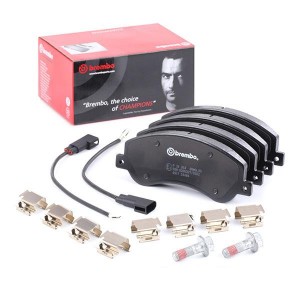 P24064 1250 02 !колодки дисковые п.\ Ford Transit 2.3 16V/2.2TDCi/2.4TDCi 06> P24064 BREMBO