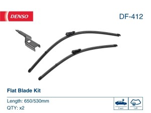 Щетки стеклоочистителя (компл) LAND ROVER / VW RANGE ROVER EVOQUE / TOUAREG DF41 DF412 DENSO