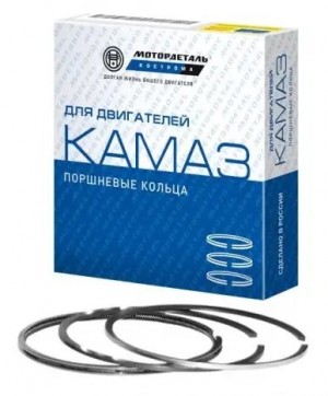 Поршневые кольца КАМАЗ ЕВРО-3 Кострома Мотордеталь 74060100010602 MOTOR DETAL