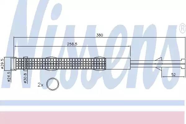VWD237=GR931419=8FT 351 197-791 [7L0898191A] !осушитель конд.\ Audi Q7, VW Touar 95359 NISSENS