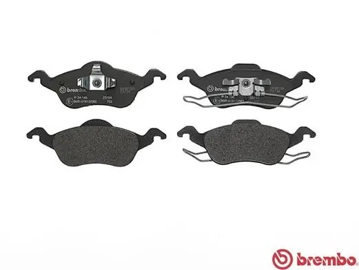 P24046 691 00=FDB1318=571967B !колодки дисковые п.\ Ford Focus 1.4i-2.0i/1.8TDi  P24046 BREMBO