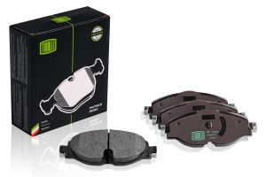 Колодки тормозные VW Tiguan (16-) AUDI Q3 (17-) SKODA Kodiaq (17-) передние (4шт PF 1804 TRIALLI