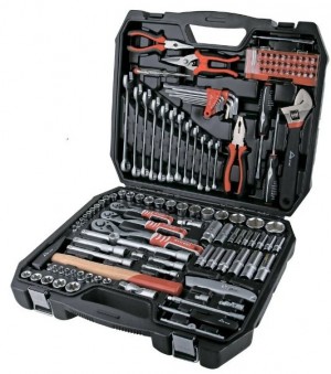 набор инструментов! 131пр. 1/4'DR, 1/2'DR, 3/8'DR\ R0900131 ARNEZI